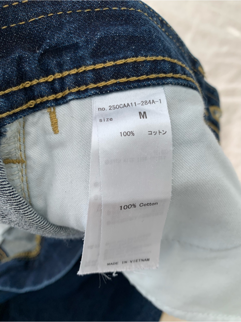 Moussy Azul Jeans High-Rise Wide Leg women’s  Jeans - Dark blue size M - Picture 7 of 10